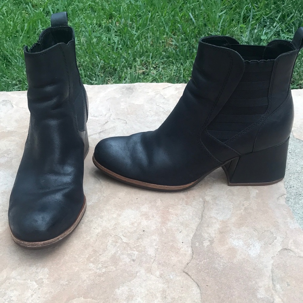 KORK-EASE Black Leather Boot